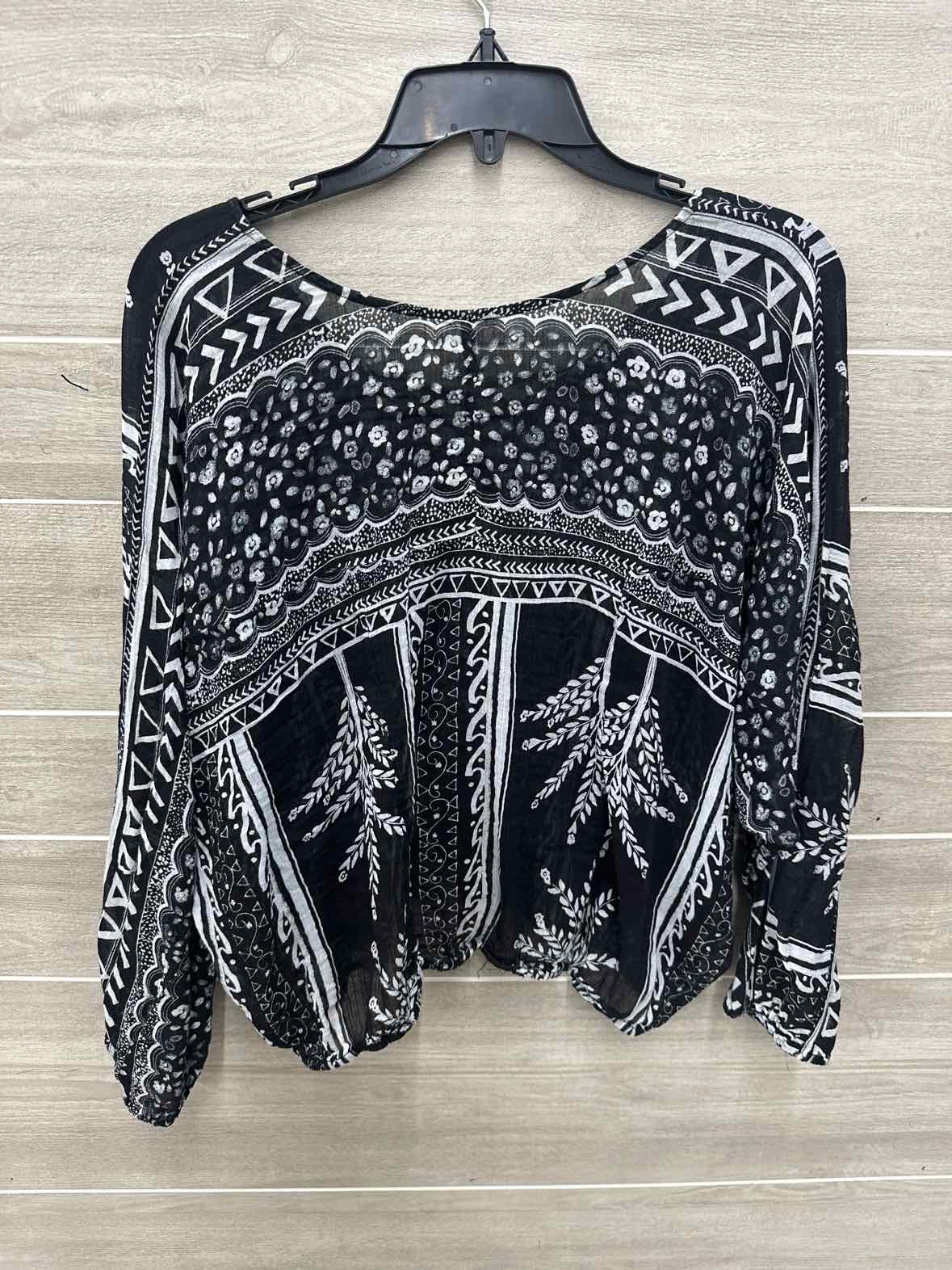 Free People Black Womens Women Size Small Shirt