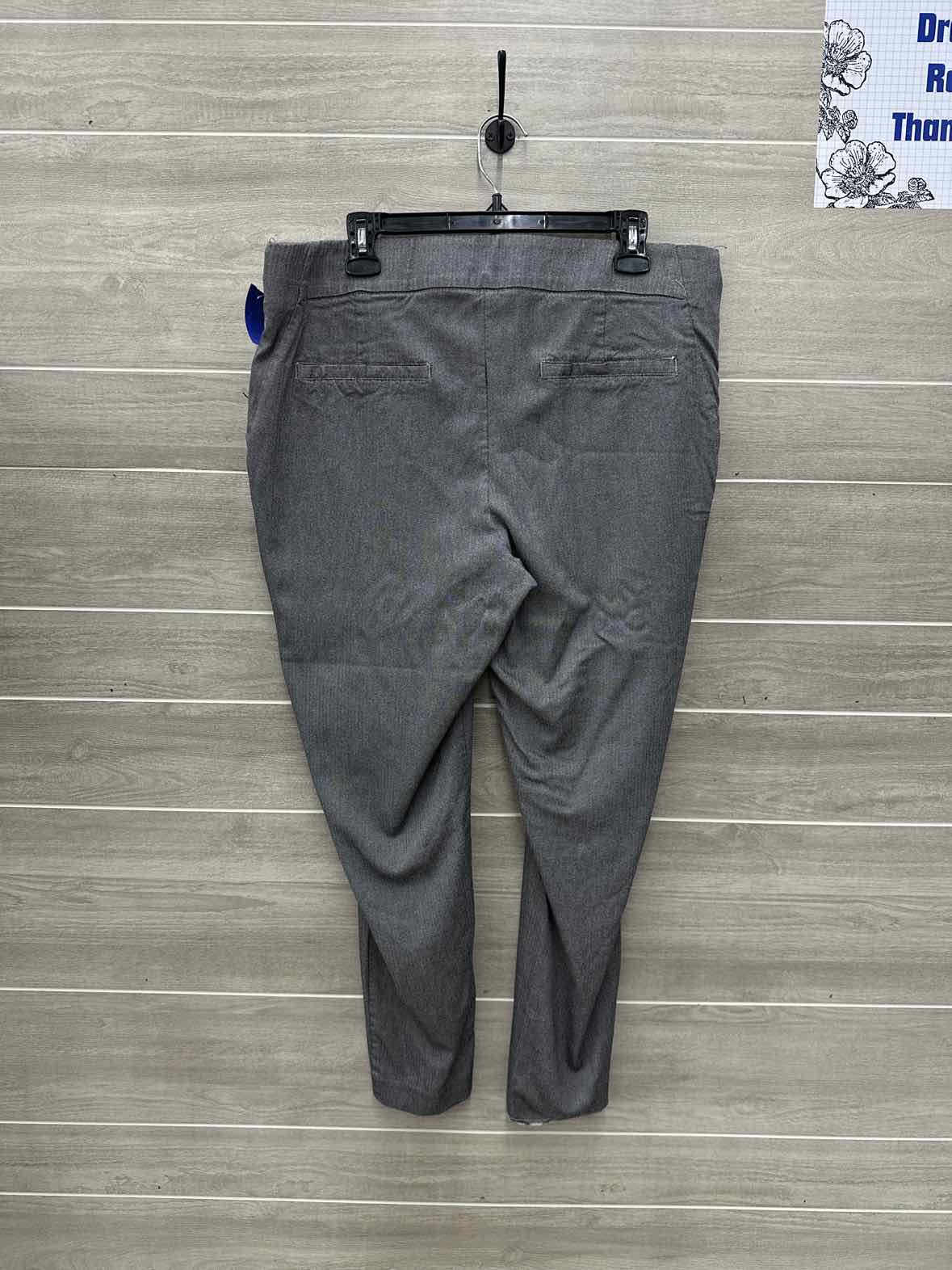 Maurices Size 18W Gray Plus Pants