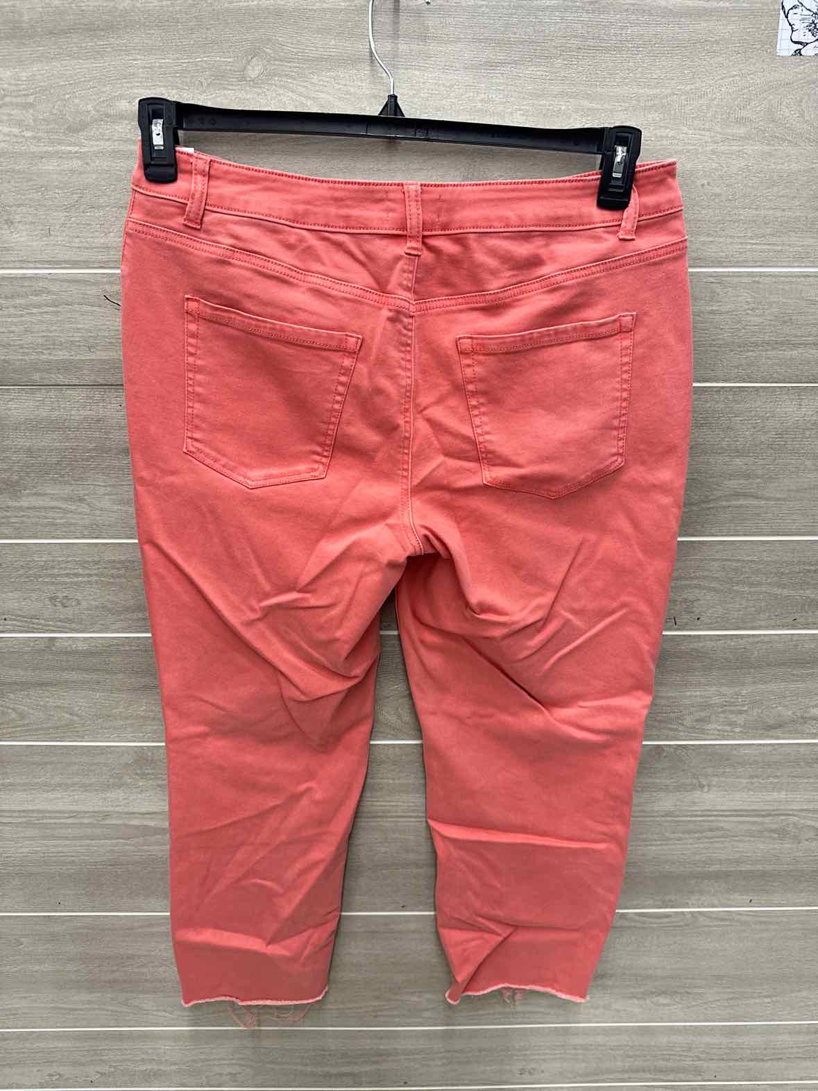 Maurices Size 14 Short Coral Womens Pants