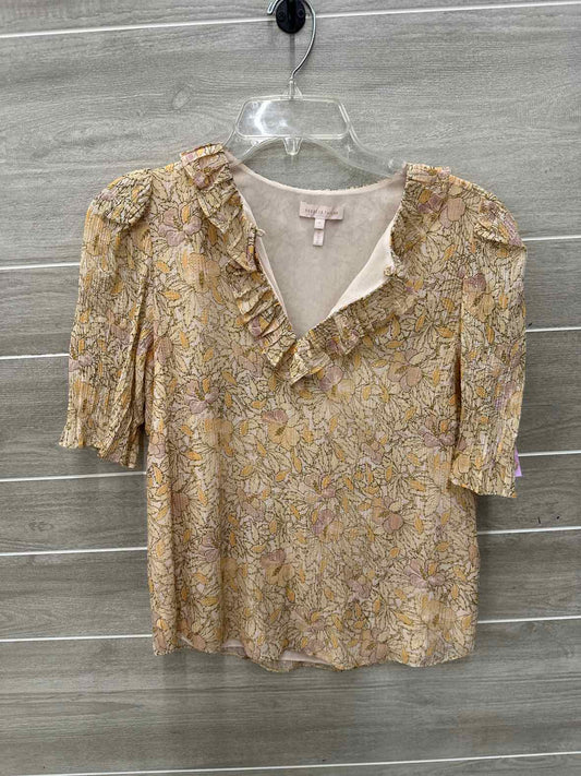 Rebecca Taylor Yellow Womens Size XS Shirt