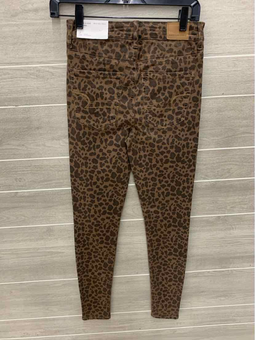 American Eagle Brown Womens Size 2 Pants