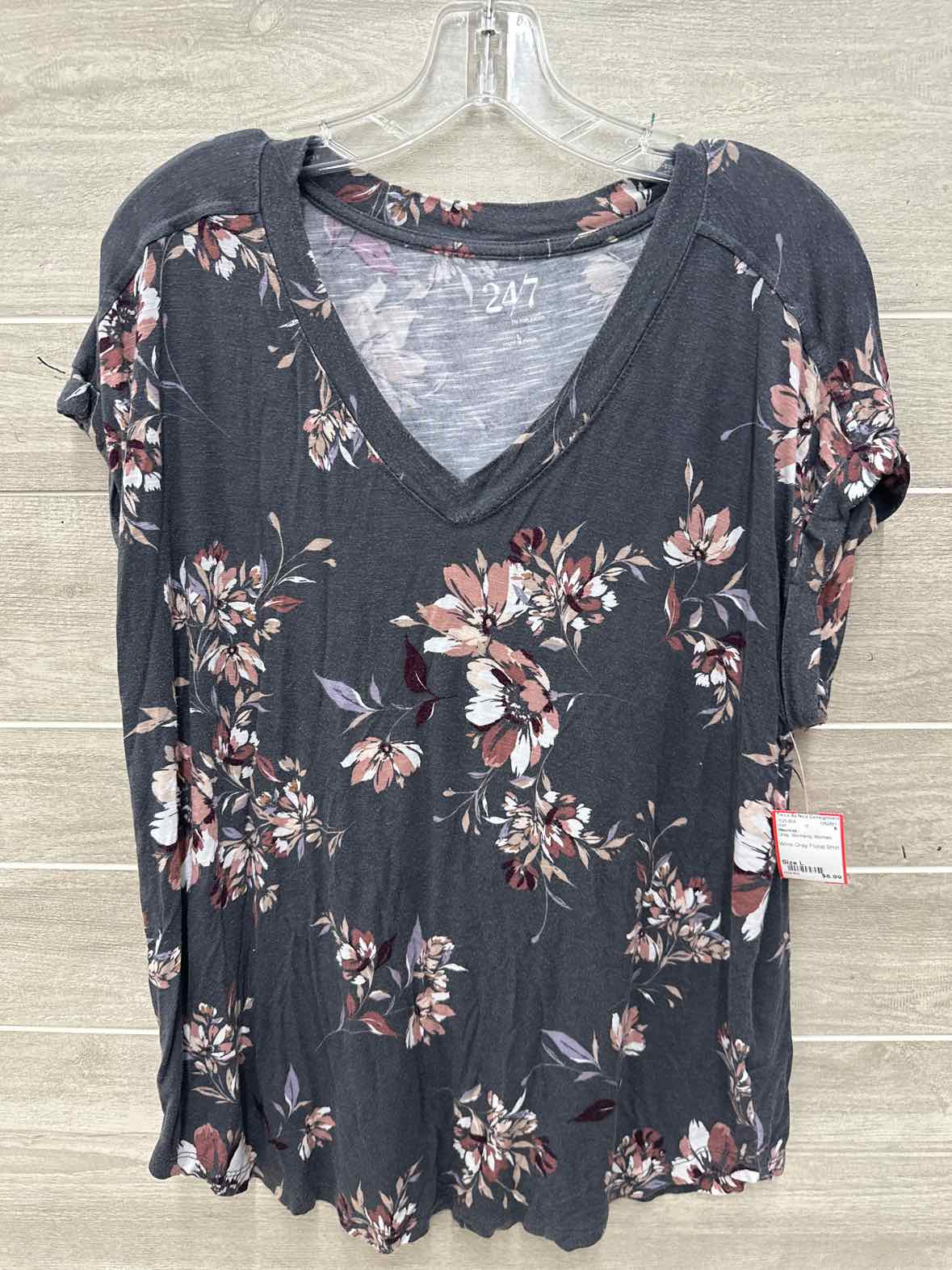 Maurices Size L Gray Womens Shirt
