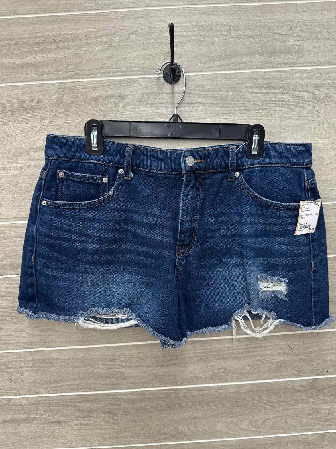 Time & Tru Blue Womens Size 14 Shorts