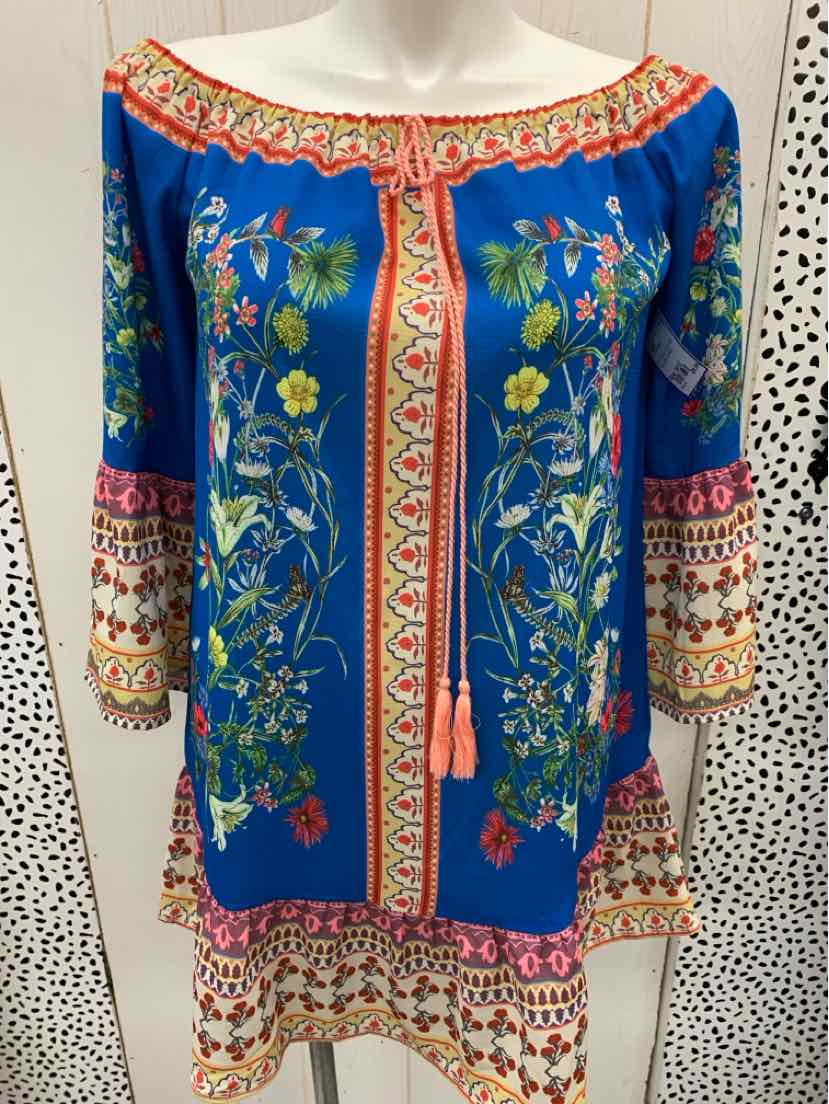 Umgee Blue Womens Size 10/12 Dress