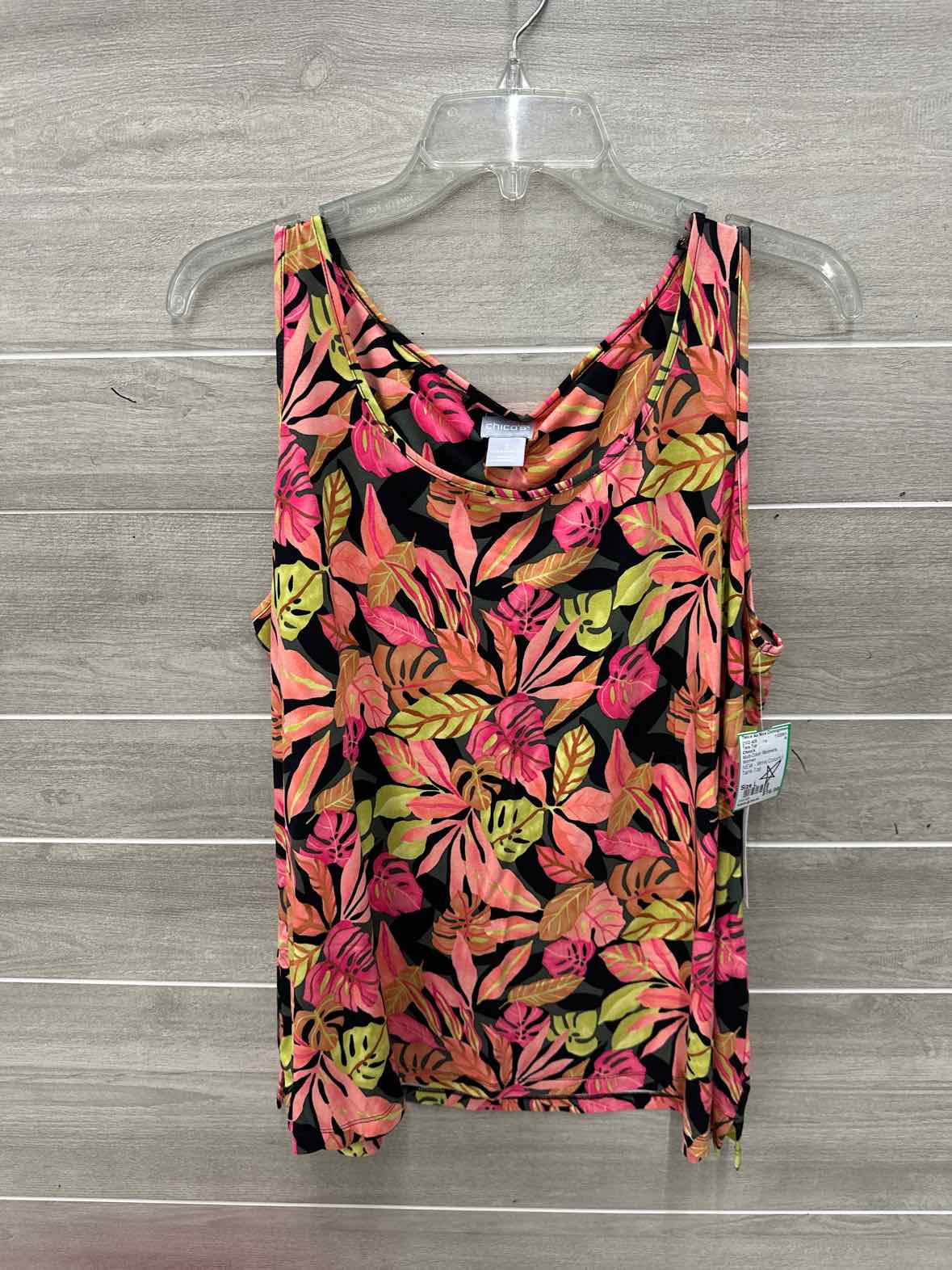 Chico's Size L Multi-Color Womens Tank Top