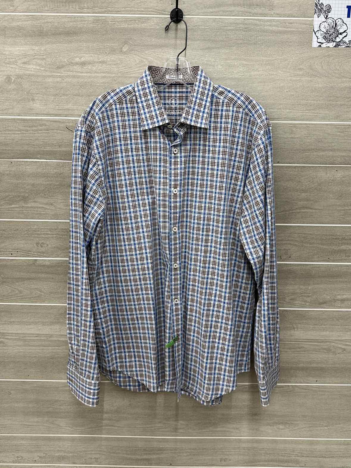 Bugatchi Size L Men Mens Shirt