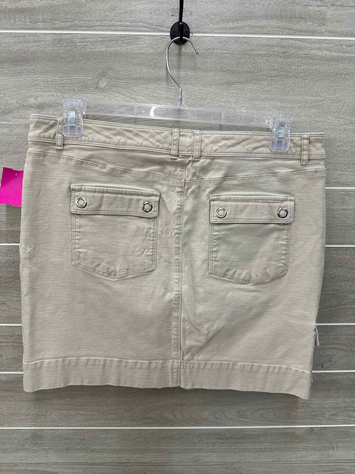 WHBM Khaki Womens Size 14 Skirt