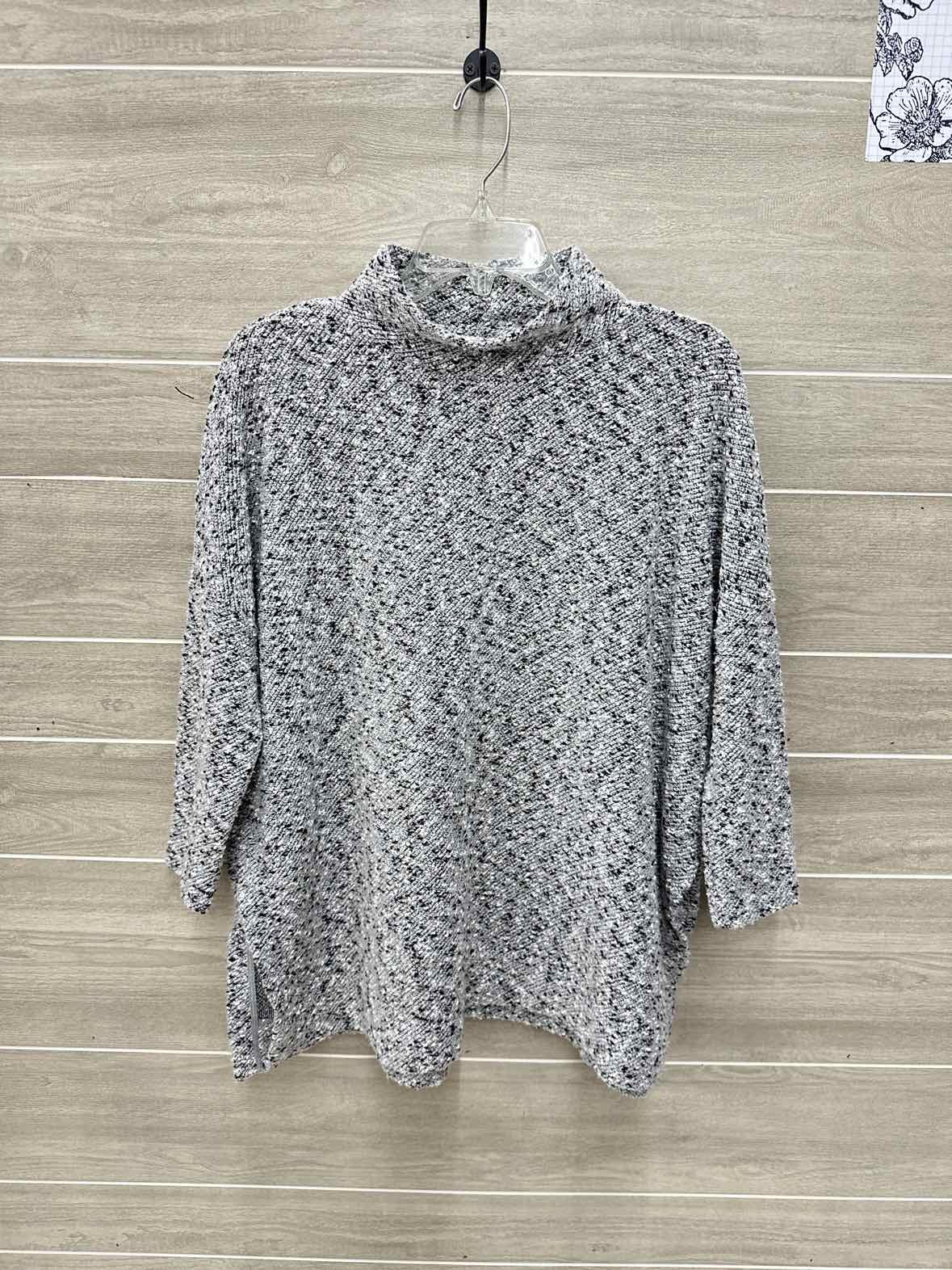 Lou & Grey Size S/M Gray Womens Sweater