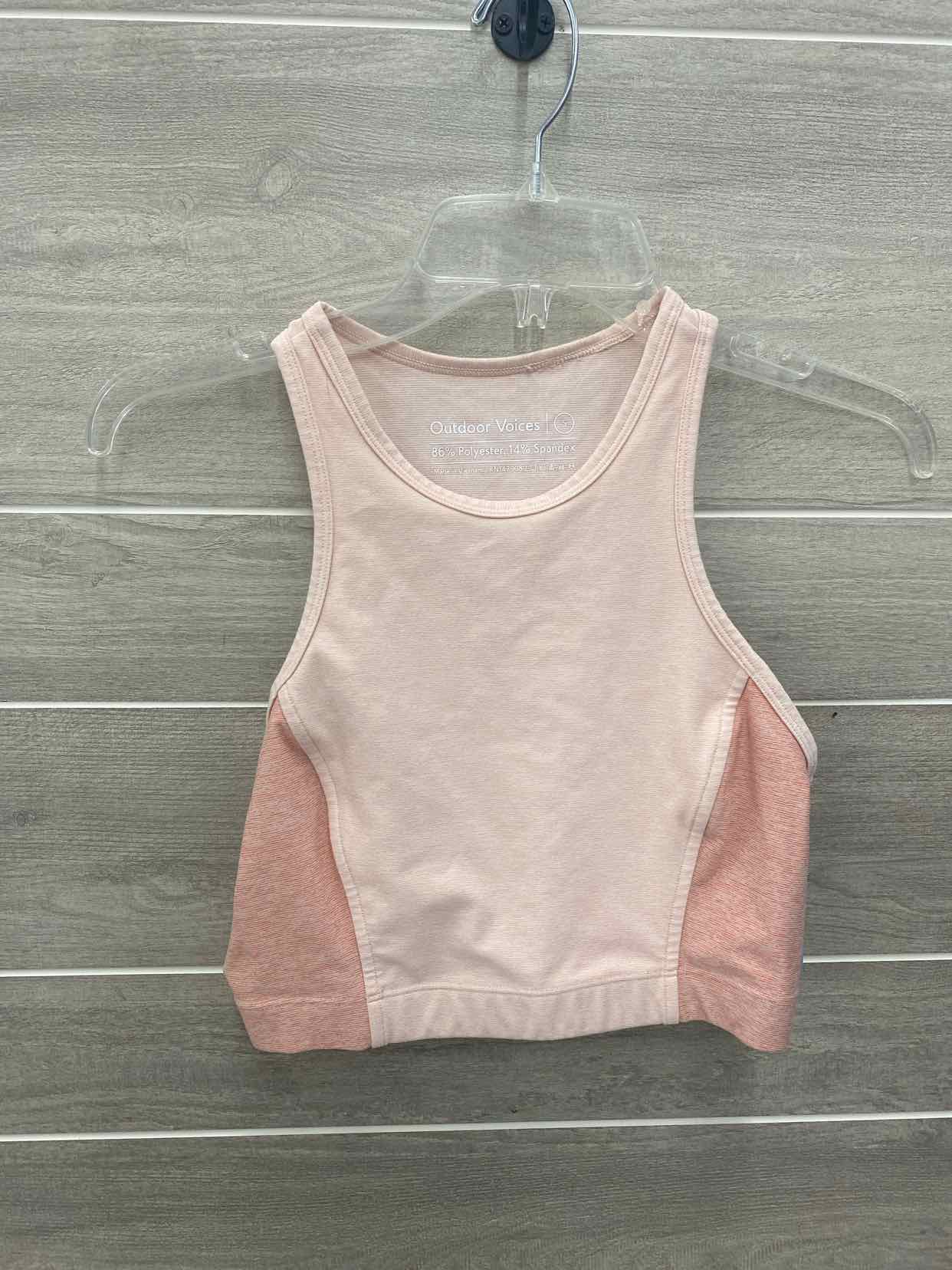 Outdoor Voices Pink Womens Size Small Tank Top