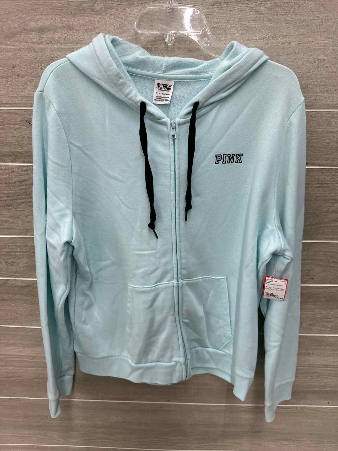 PINK Blue Womens Women Size XL Sweatshirt