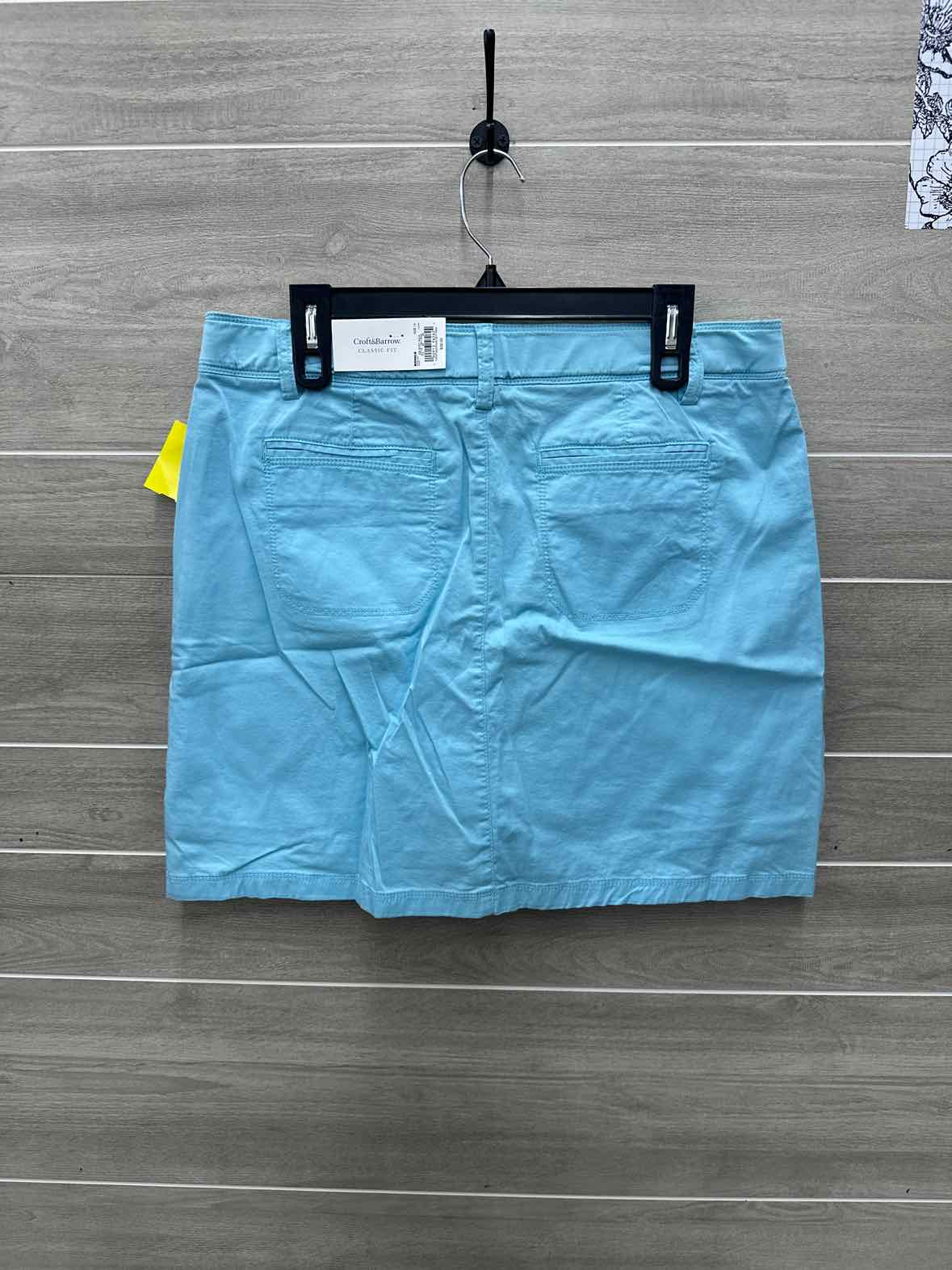 Croft & Barrow Size 14 Blue Womens Skirt