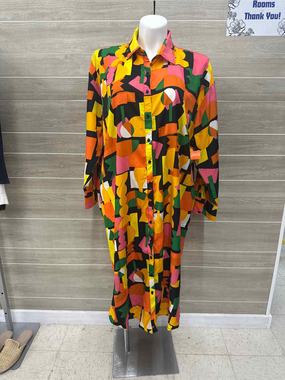 Live 4 Truth Multi-Color Womens Women Size 3X Dress