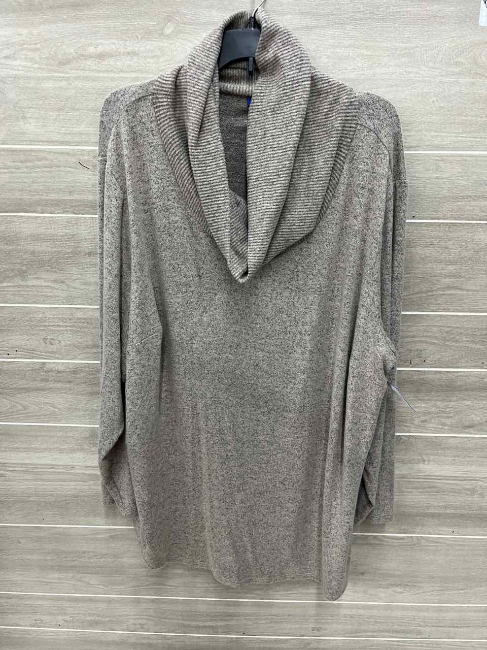 Apt 9 Size 4X Gray Plus Shirt