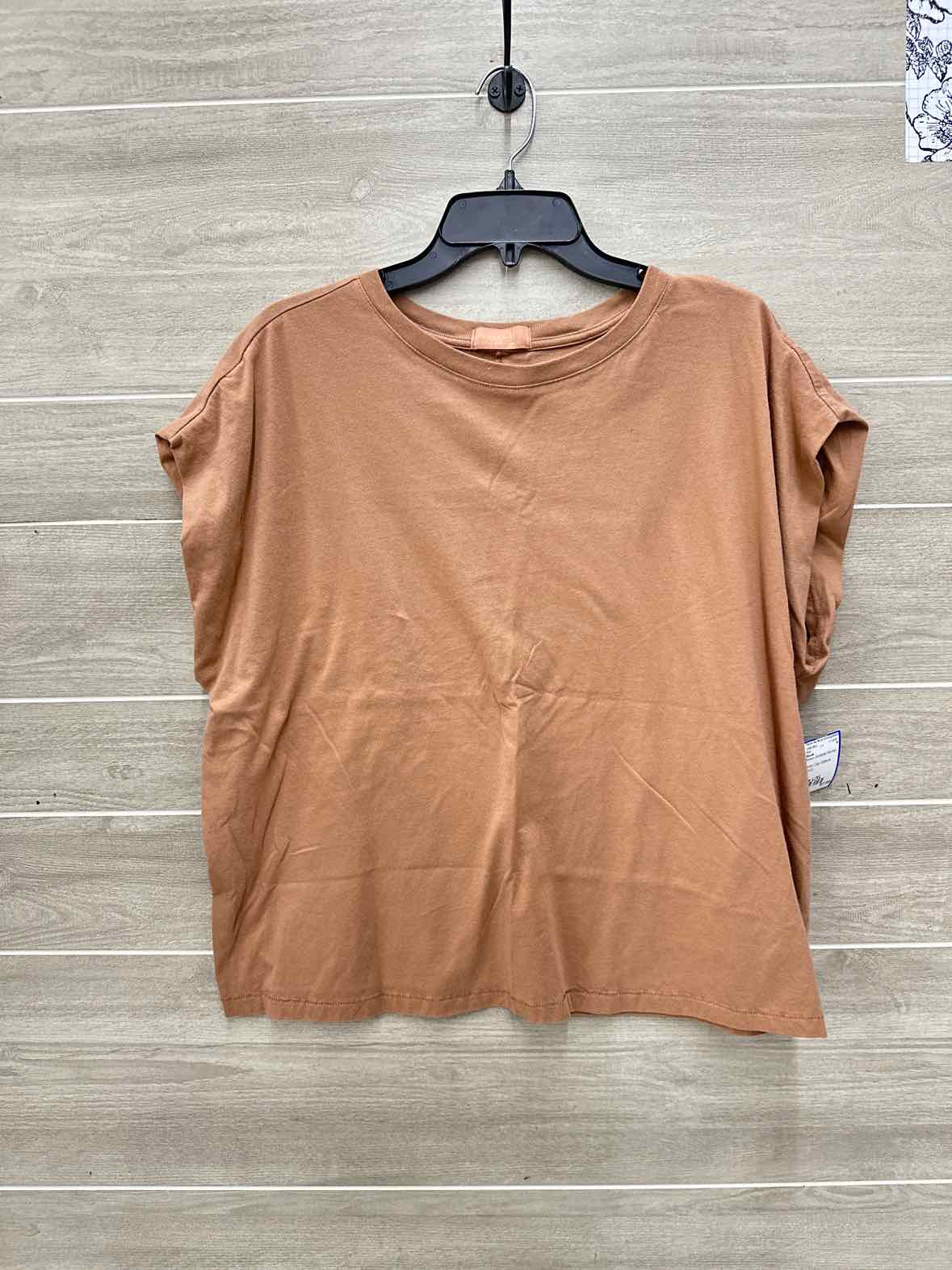 Nuuds Size L/XL Brown Womens Shirt
