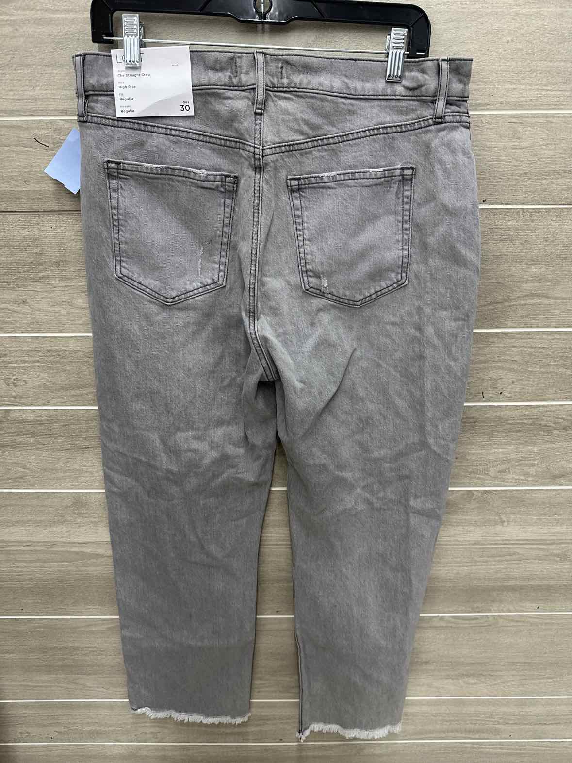 LOFT Size 10/12 Gray Womens Jeans