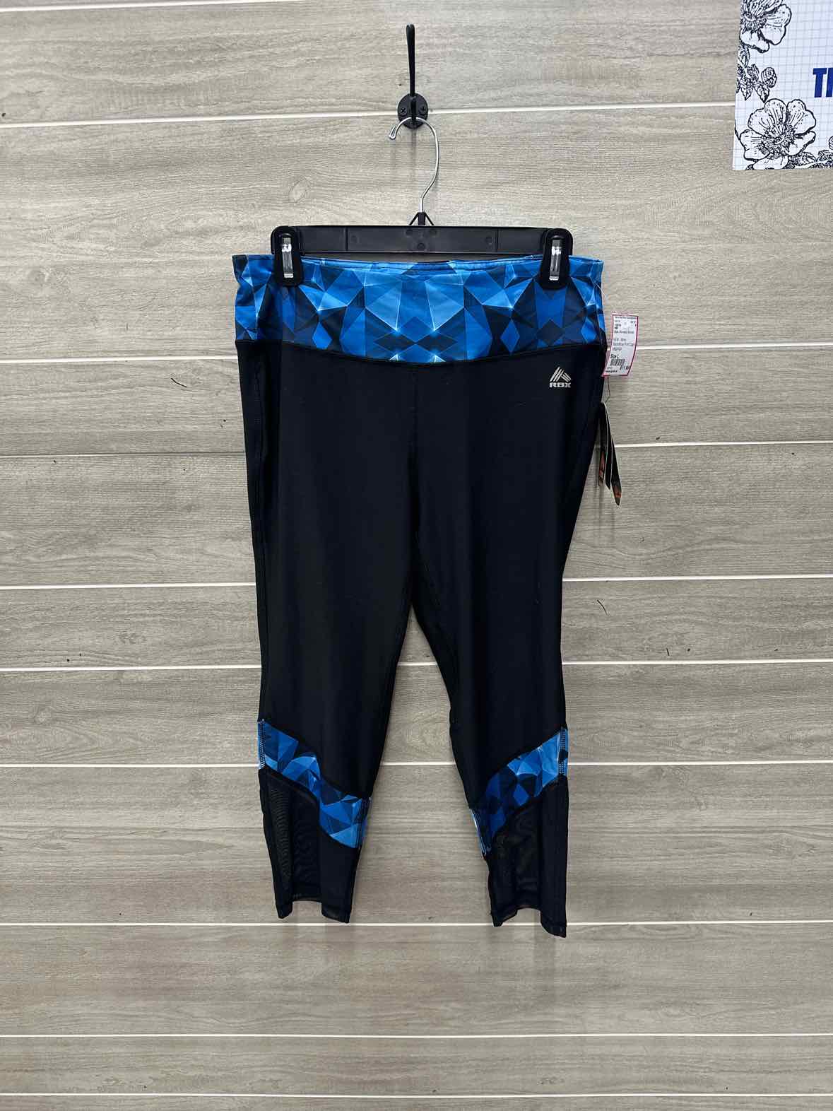 RBX Size L Black Womens Leggings