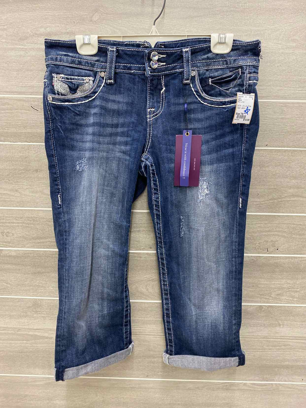 Vigoss Blue Junior Size 7/8 Jeans