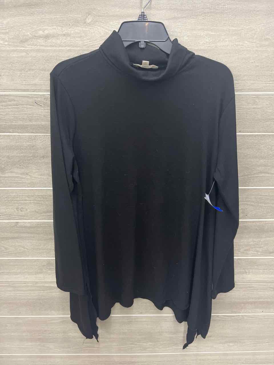 Terra & Sky Size XL Black Womens Shirt