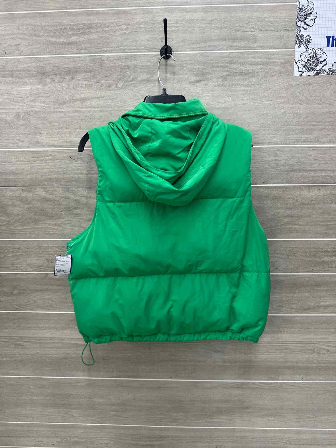Pantone Size L Green Womens Vest