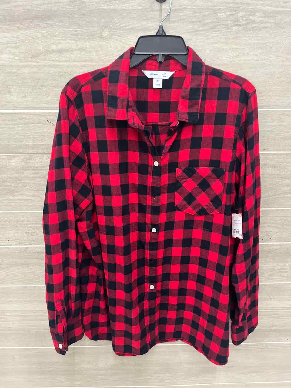 Old Navy Size XL Tall Red Womens Shirt