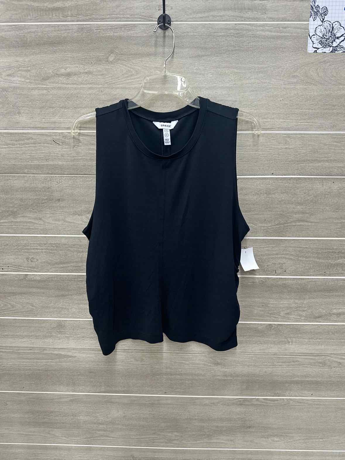 Spanx Size 1X Black Plus Tank Top