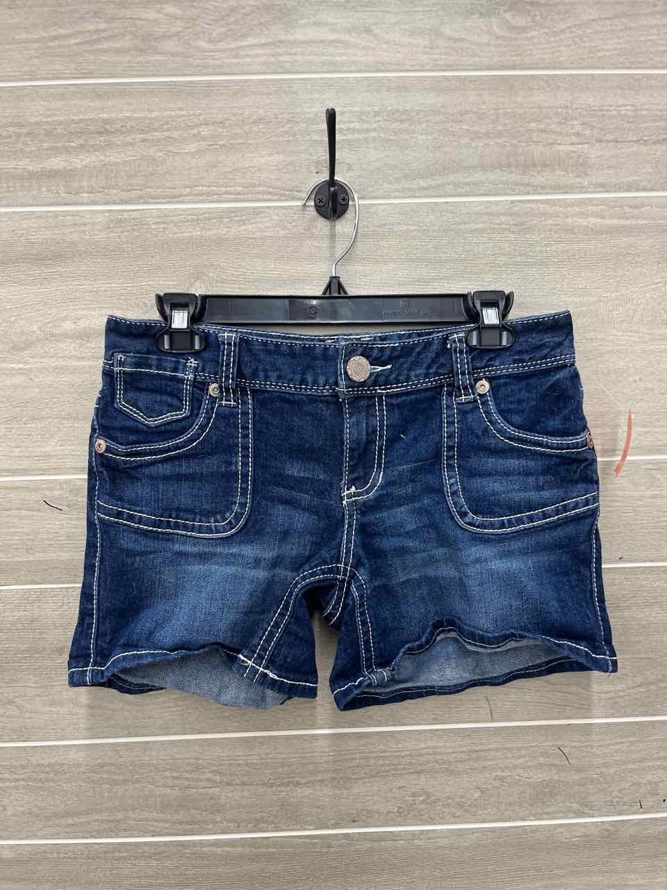 Maurices Blue Womens Women Size 6 Shorts