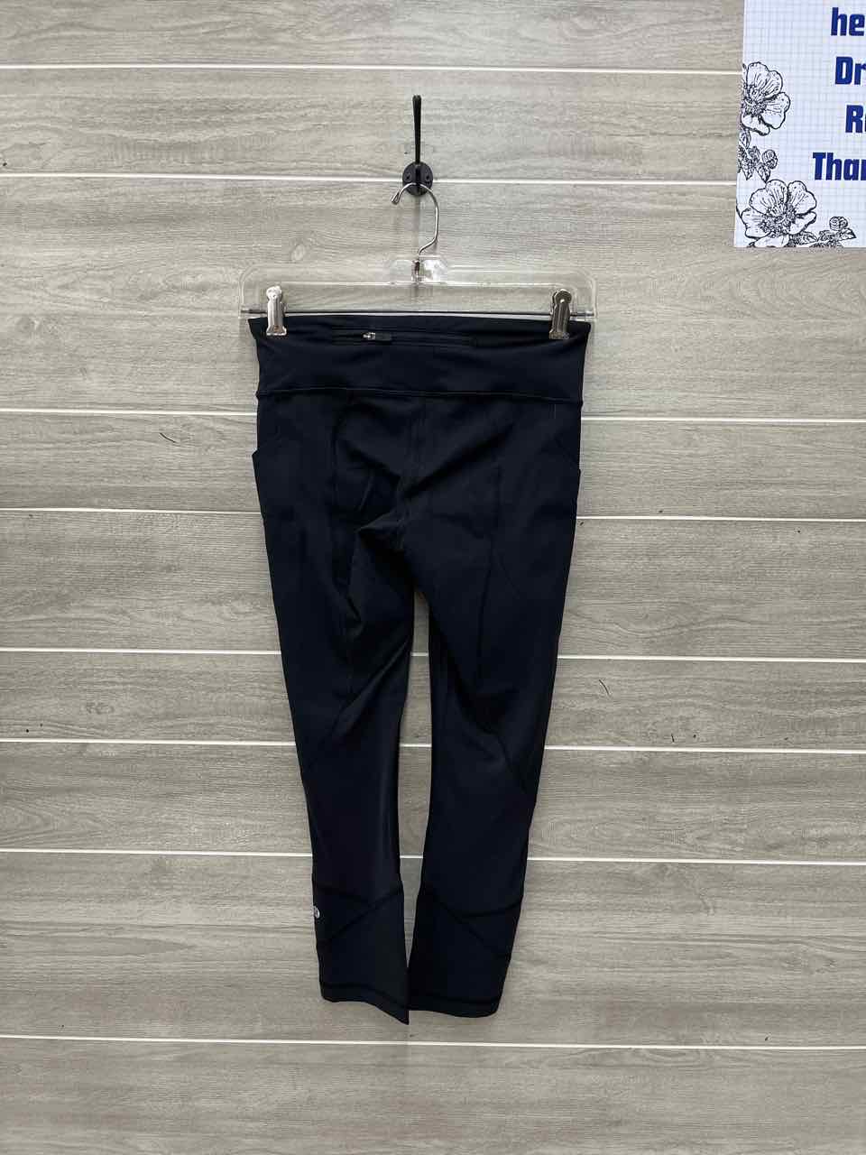 Lululemon Size 2 Black Womens Leggings