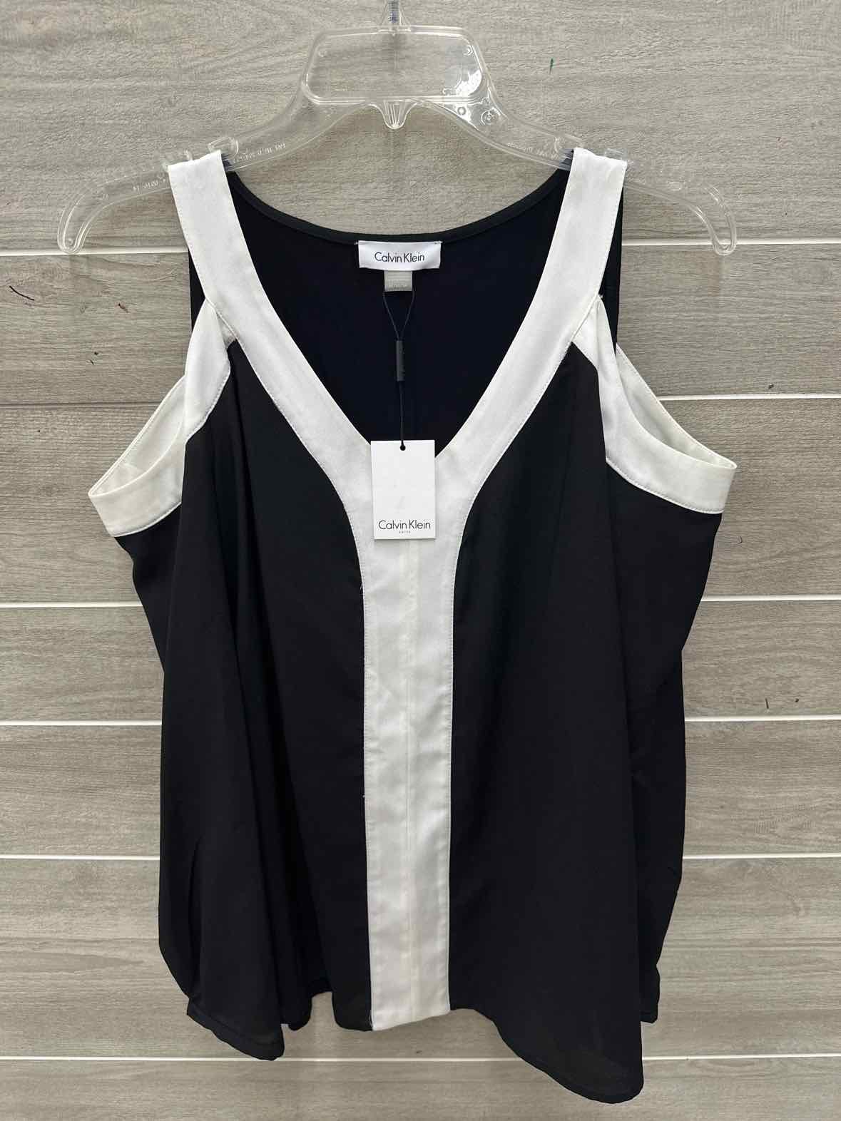 Calvin Klein Size M Black Womens Shirt