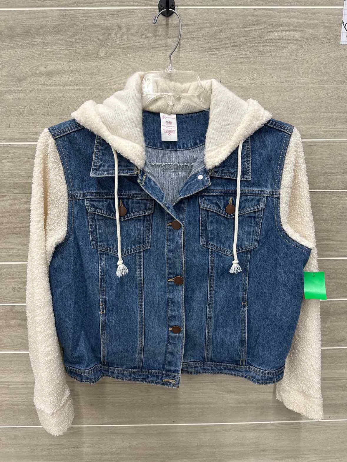 No Boundaries Size 12/14 Blue Womens Blazer