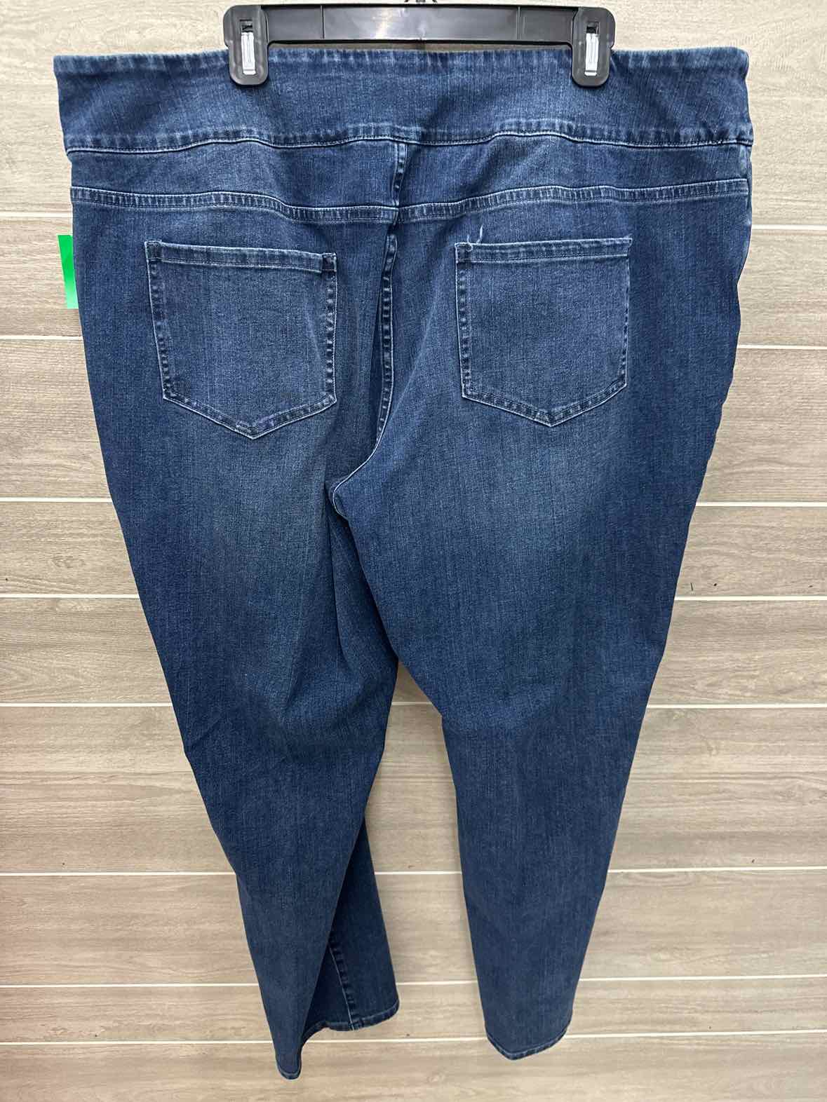 CJ Banks Blue Womens Size 24W Jeans