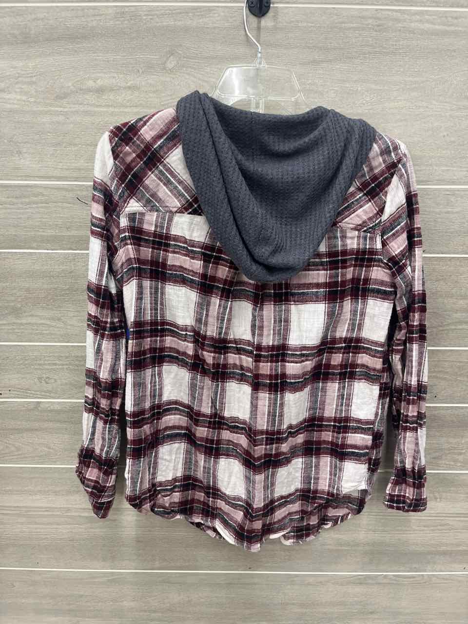 Maurices Size S Burgundy Womens Shirt