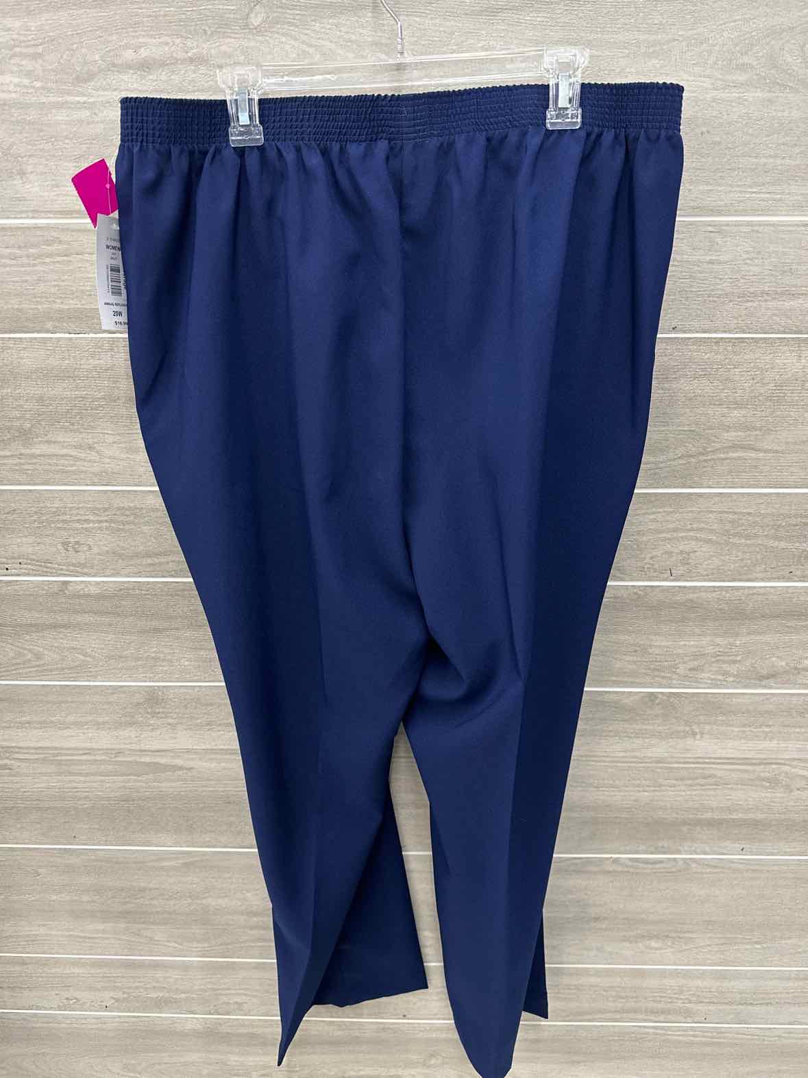 Alia Navy Womens Size 20W Pants
