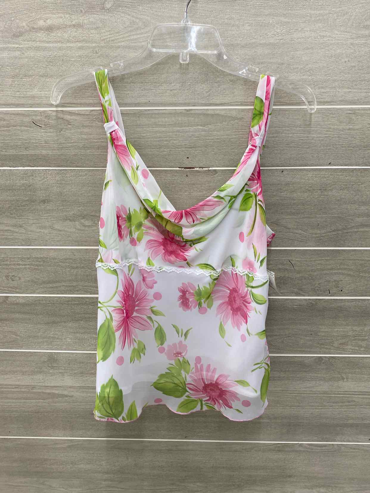 Studio Y White Junior Size M Tank Top