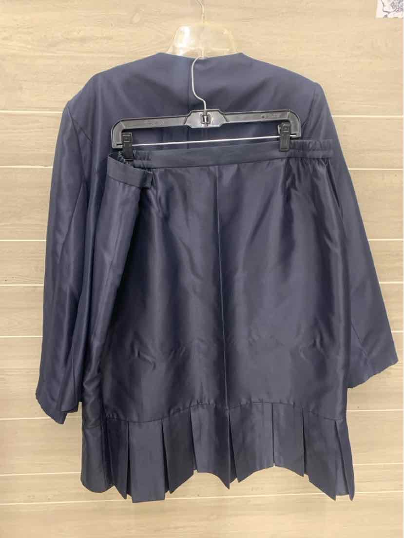 Ashro Navy Womens Size 20 Skirt Set