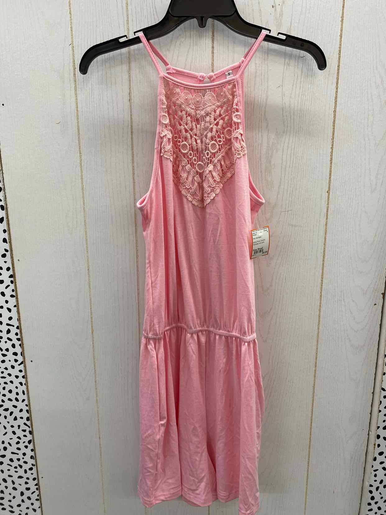 Pink Womens Size Small Romper