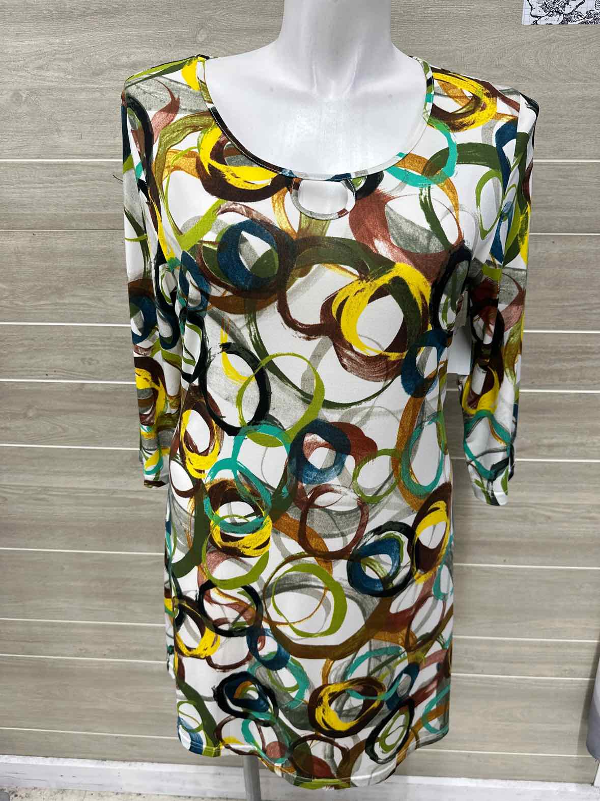 Adore Size 12/14 Multi-Color Womens Dress