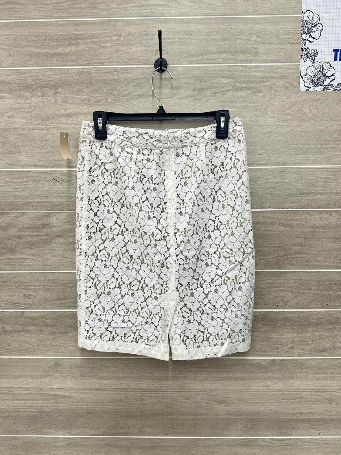 Apt 9 Size 2 White Womens Skirt