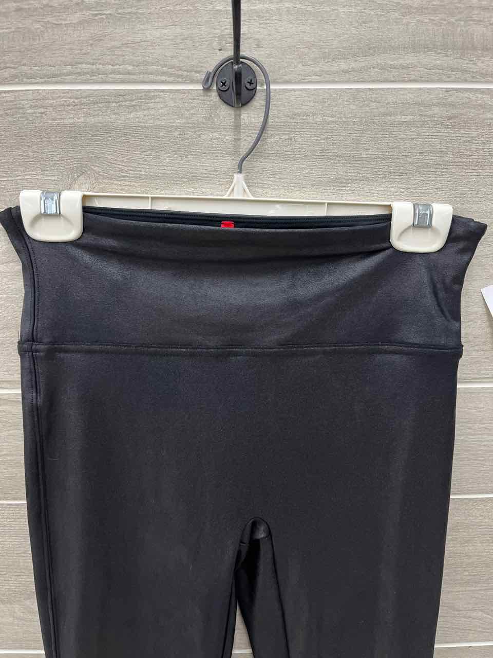 Spanx Black Womens Women Size L Leggings