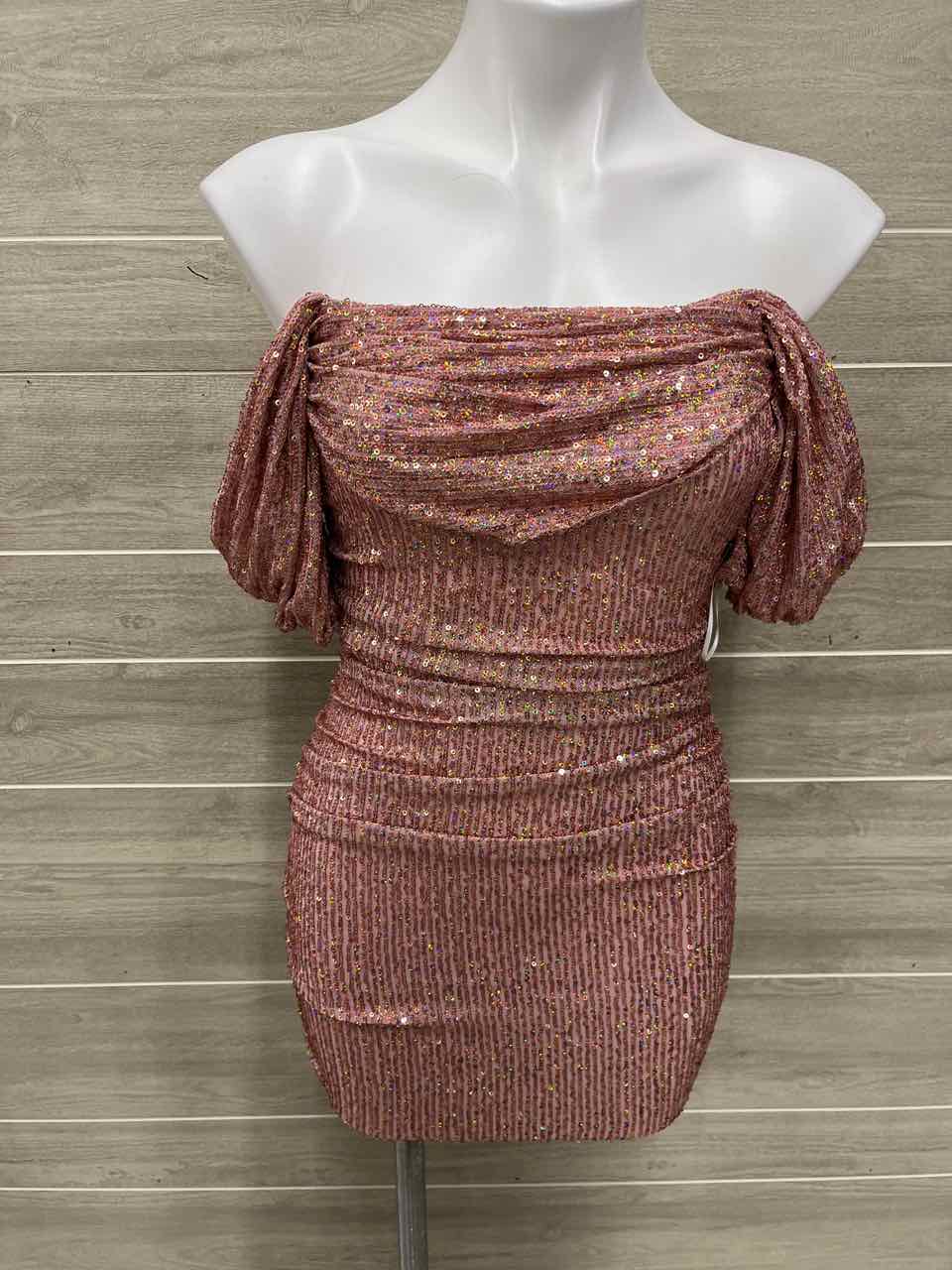 Hello Molly Size 4 Pink Womens Gown/Evening Wear