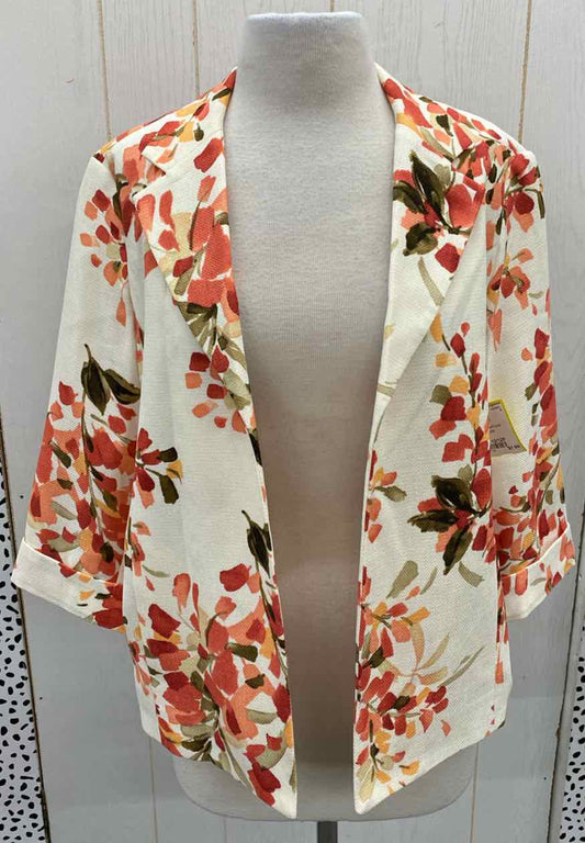 Alfred Dunner Coral Womens Size 10/12P Blazer