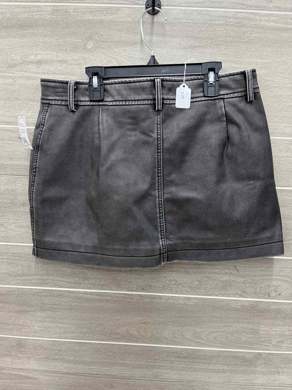 Hyfve Hyfve Hyfve Size 10/12 Gray Womens Skirt