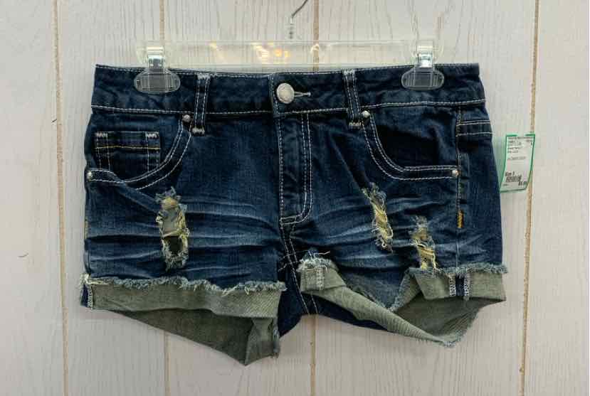 Almost Famous Blue Junior Size 5 Shorts Twice As Nice Consignments