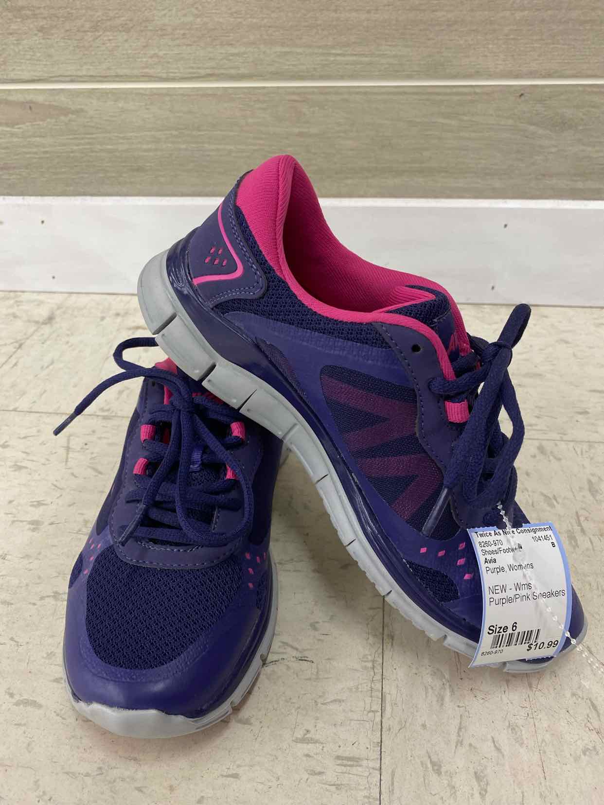 Avia Purple Womens Size 6 Shoes/Footwear