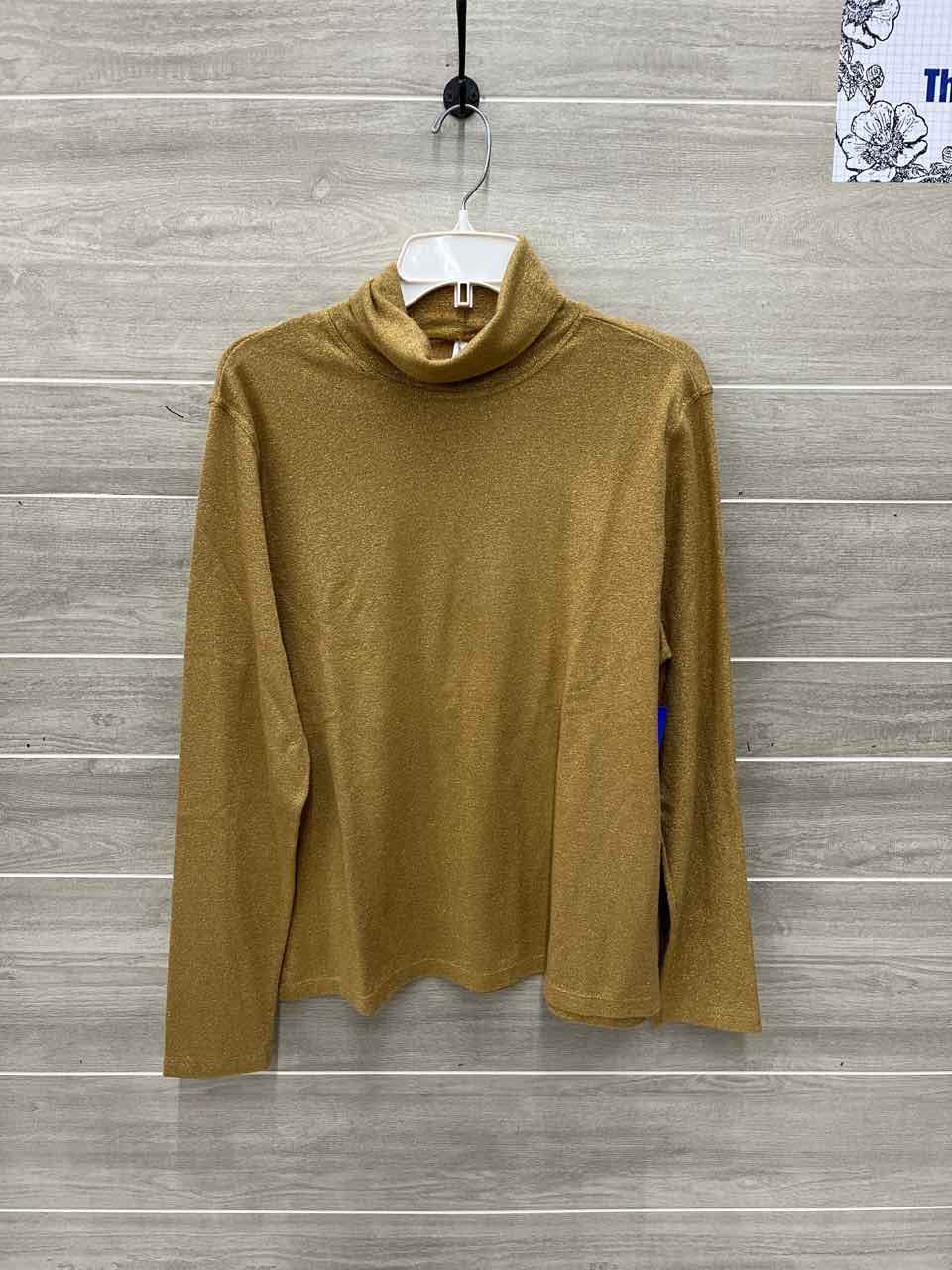 White Stag Size XL Gold Womens Shirt