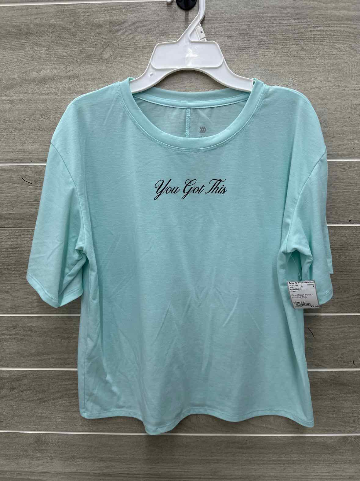 All In Motion Girls Size 14 Shirt