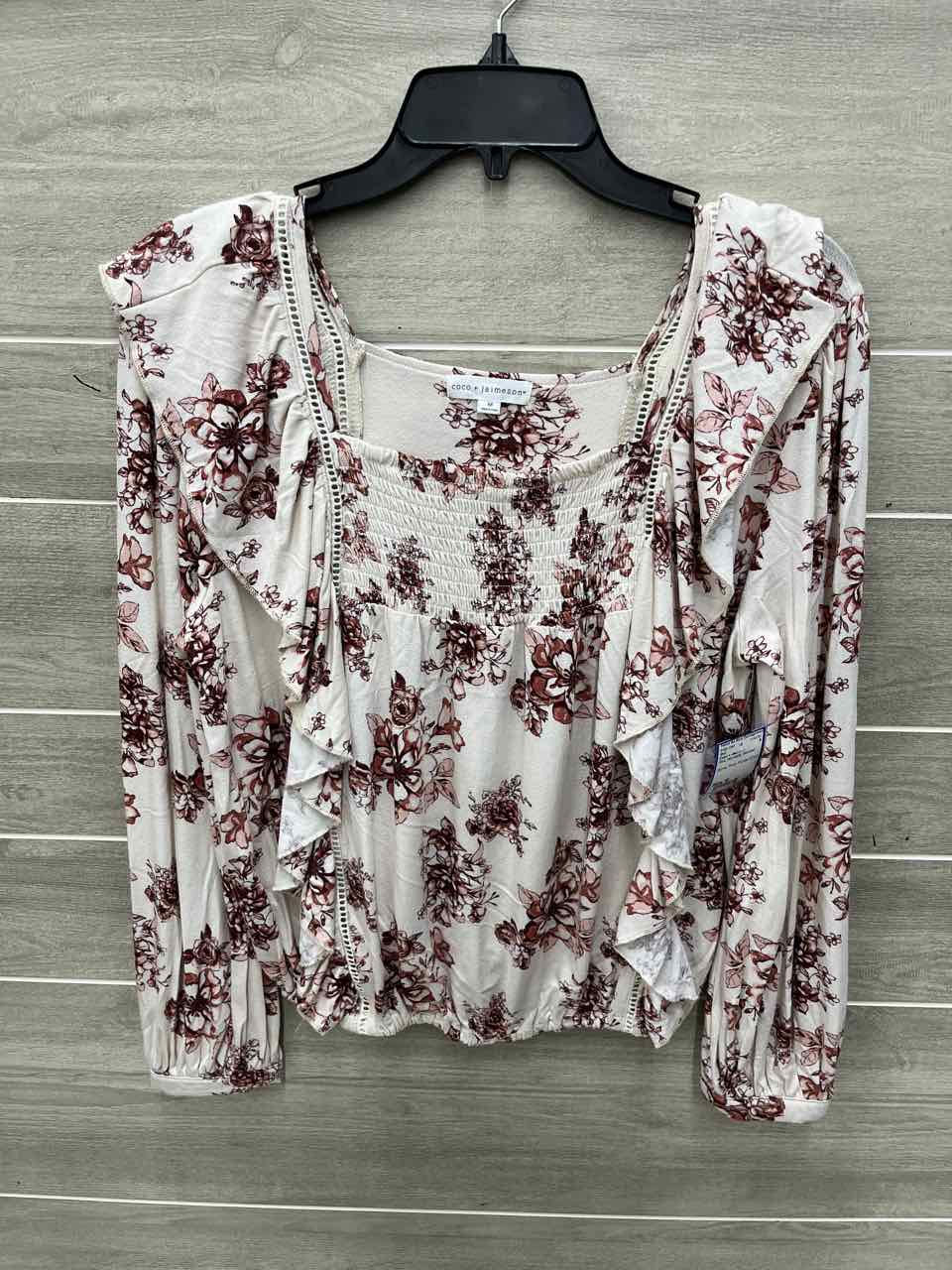 Coco + Jaimeson Size M Pink Womens Shirt