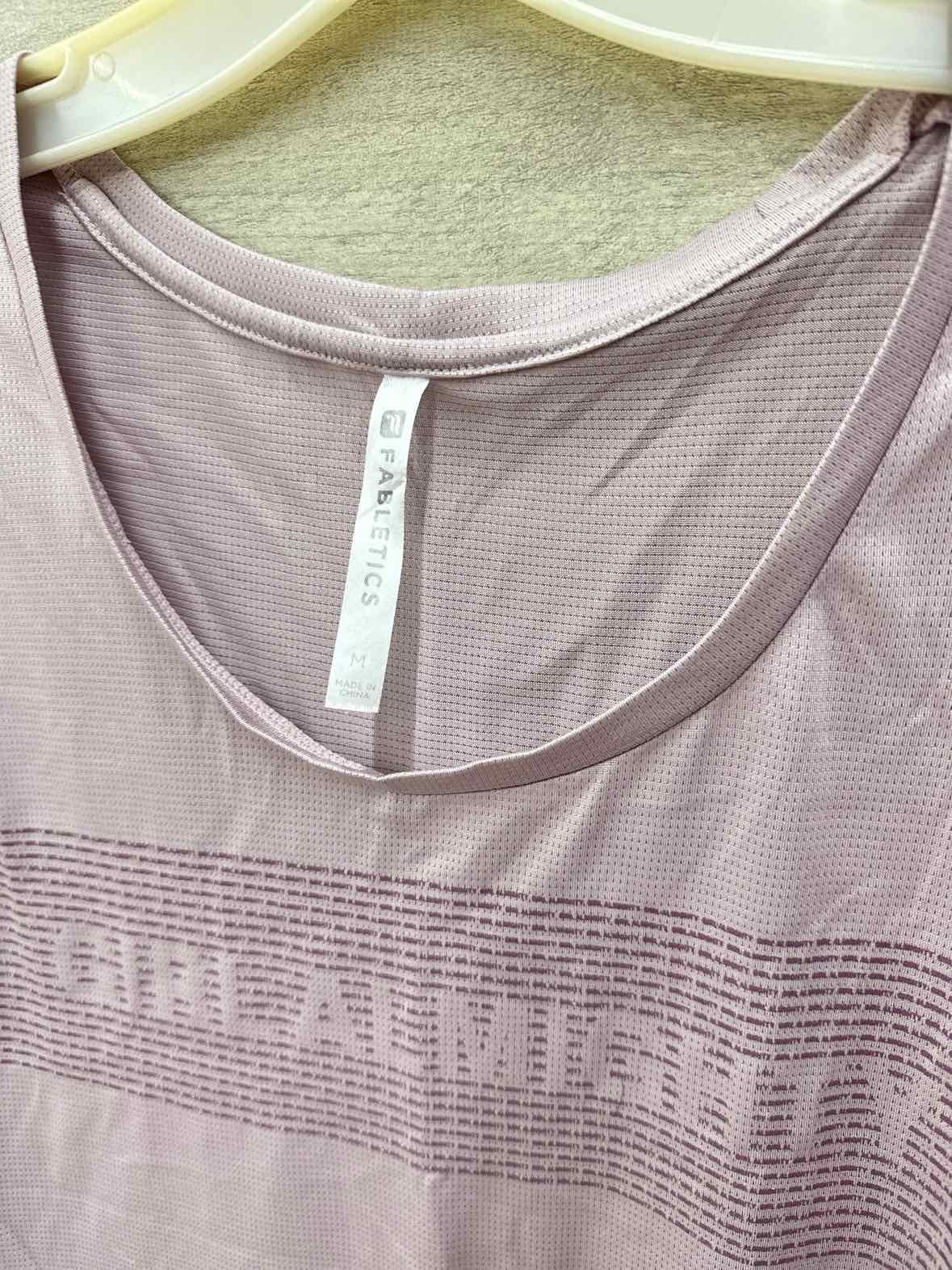 Fabletics Lavender Womens Women Size M Tank Top