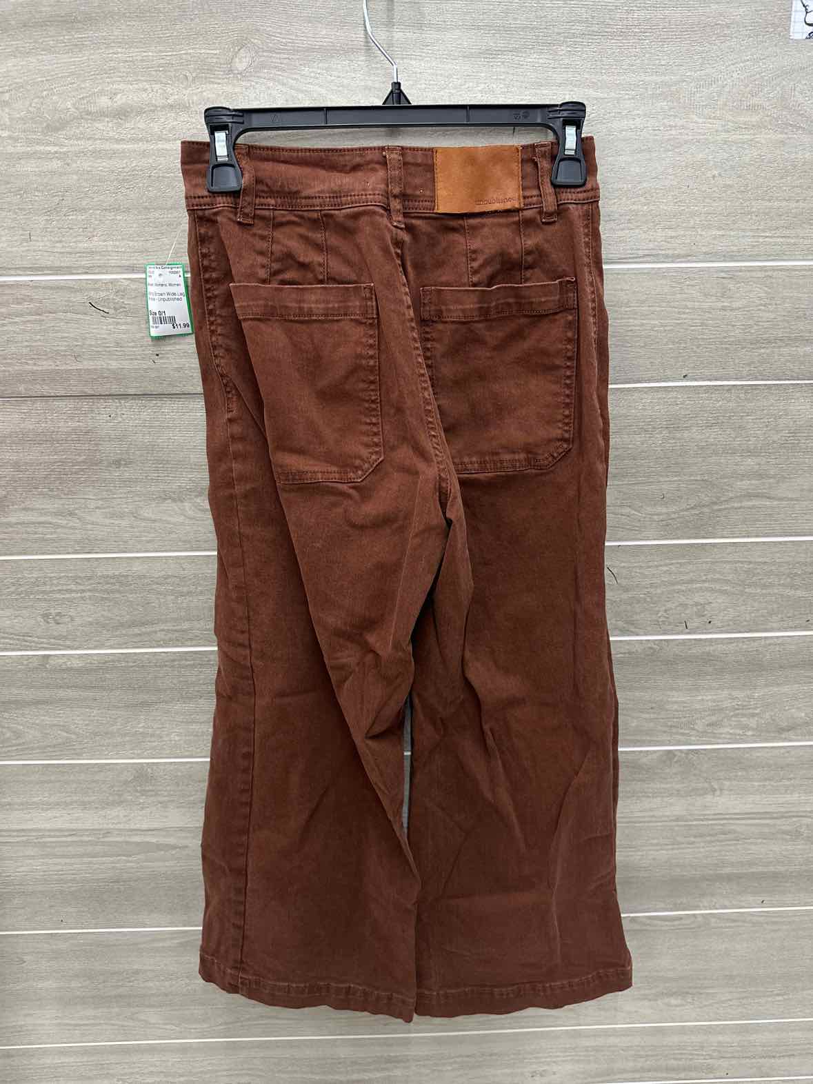 Size 0/1 Brown Womens Pants