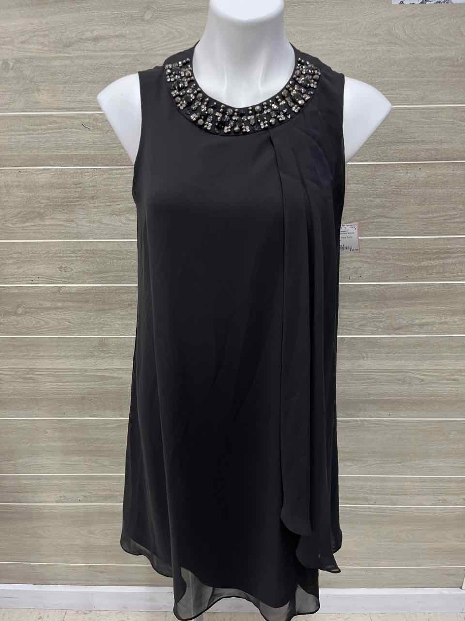 Vince Camuto Size 6 Black Womens Dress