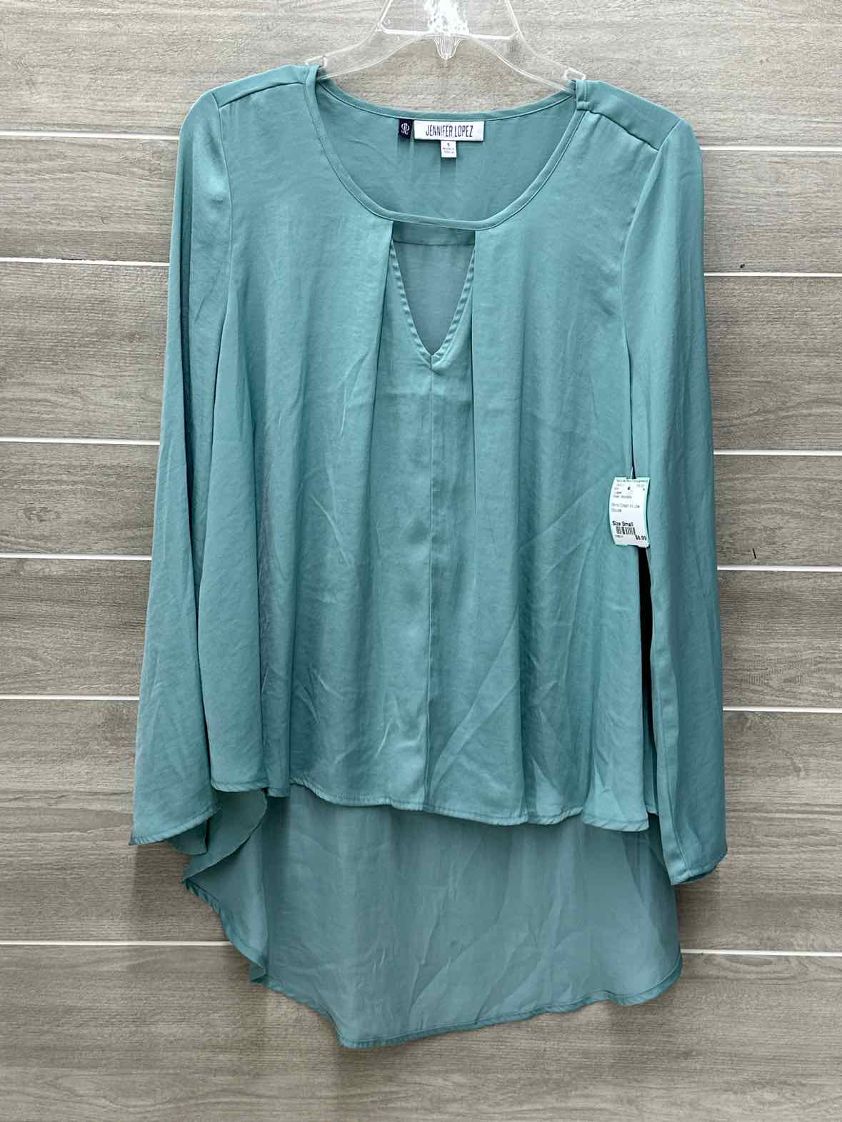 J Lopez Green Womens Size Small Shirt